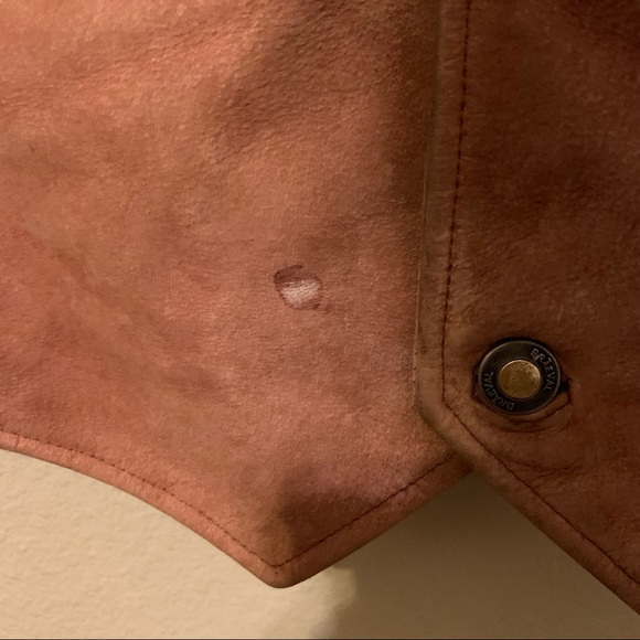 Braeval Buffalo Hide Leather Vest - Picture 2 of 7